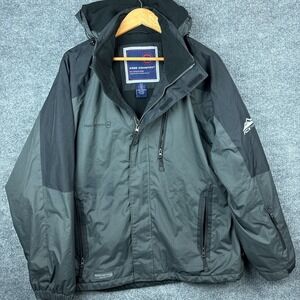 Y2K Free Country FCXtreme Full Zip Lined Winter Snowboard Jacket Large Gray